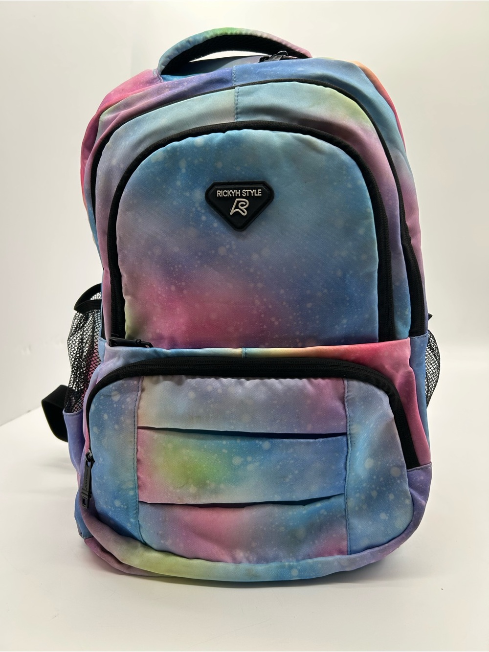 Rickyh Style Galaxy Print Backpack - Multicolor18x12x6